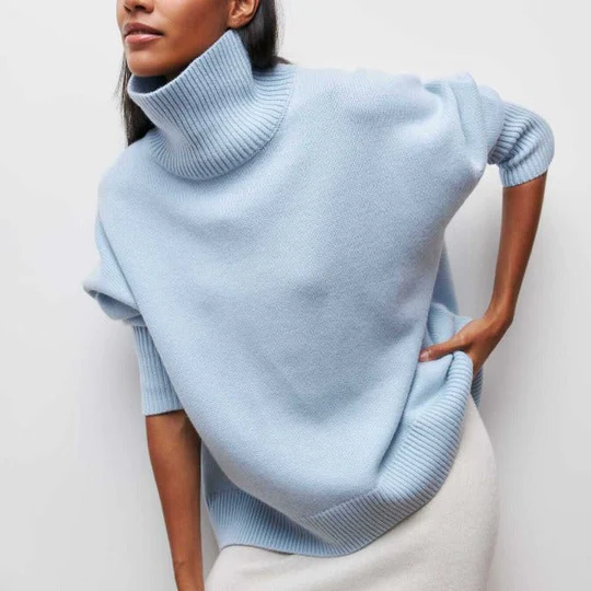 Kinvara - Jersey Oversize De Algodón Con Cuello Vuelto