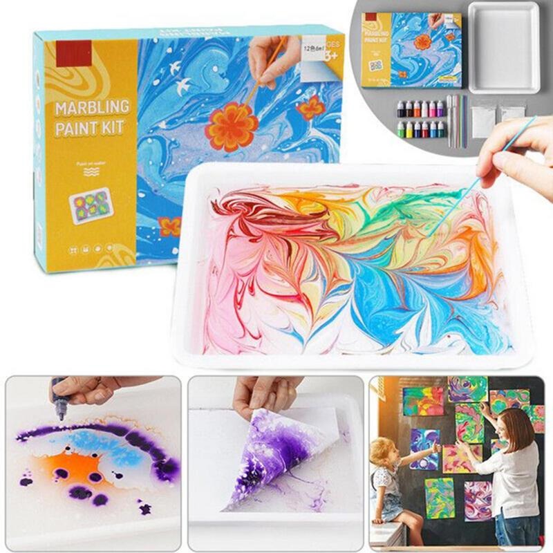 ChromaFlow - Set De Pinturas De Colores Al Agua Para Obras De Arte