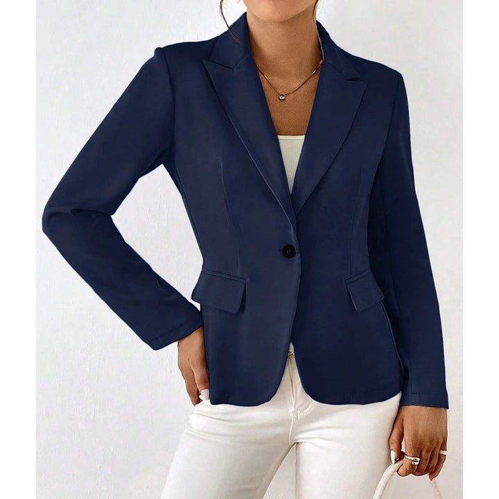 Lucinda - Blazer de un Botón y Manga Larga