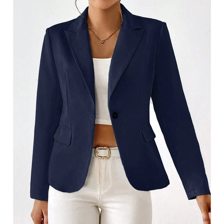 Lucinda - Blazer de un Botón y Manga Larga