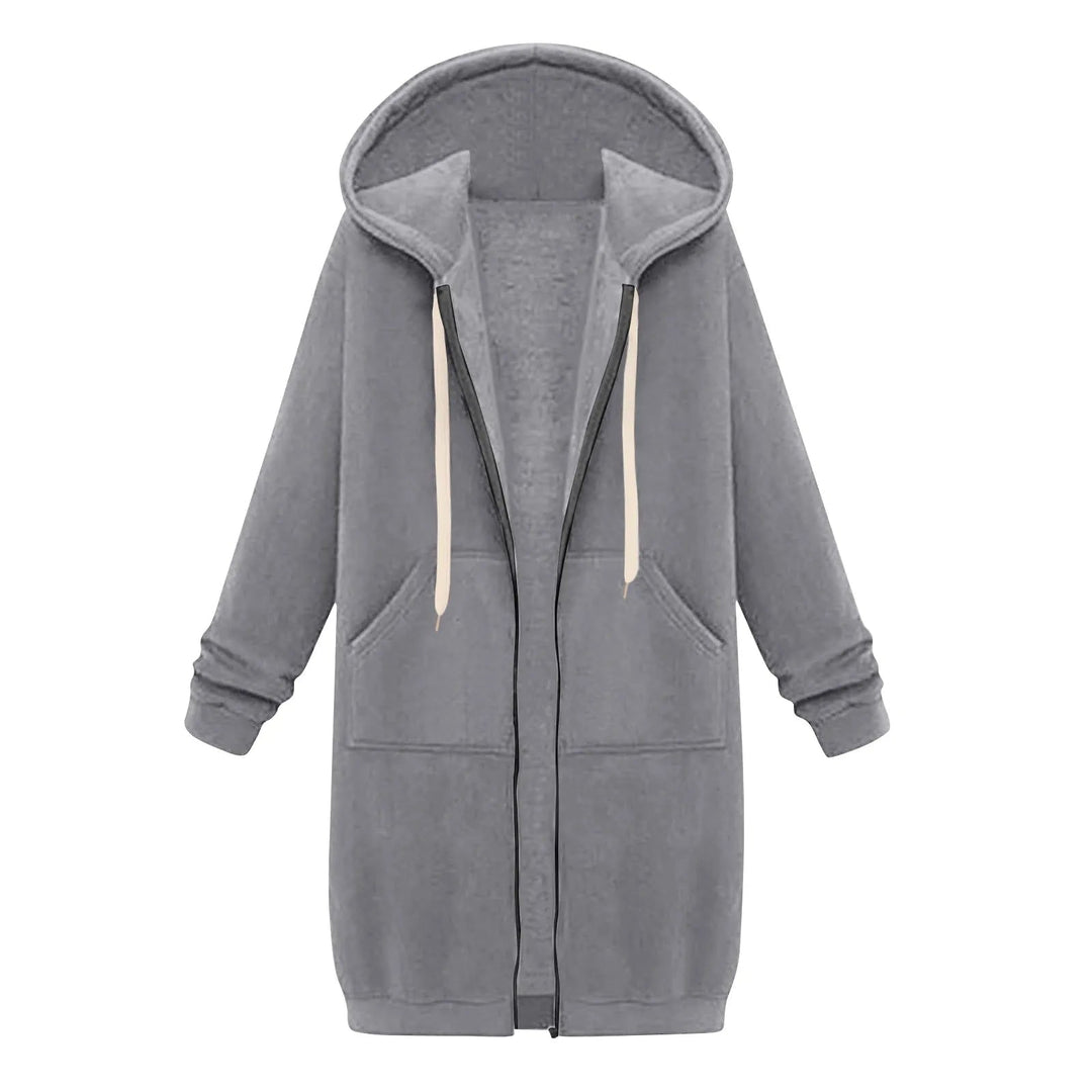 Brunna - Sudadera Con Capucha De Manga Larga y Cremallera