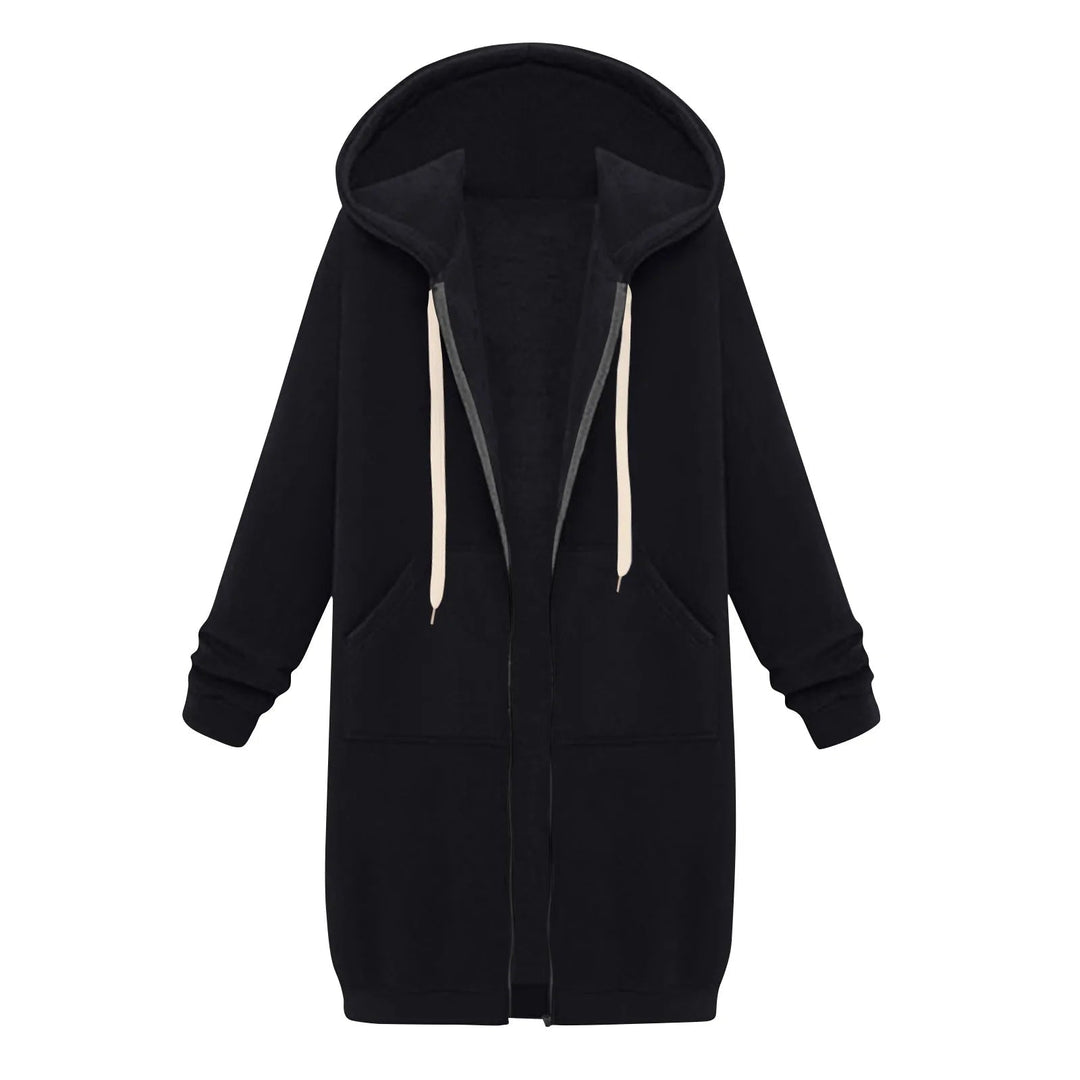 Brunna - Sudadera Con Capucha De Manga Larga y Cremallera
