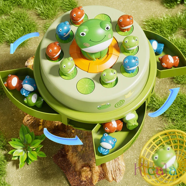 FrogFlair - Rana Voladora Atrapa Divertidos Juguetes Montessori