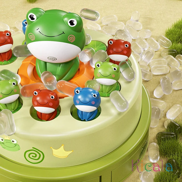 FrogFlair - Rana Voladora Atrapa Divertidos Juguetes Montessori