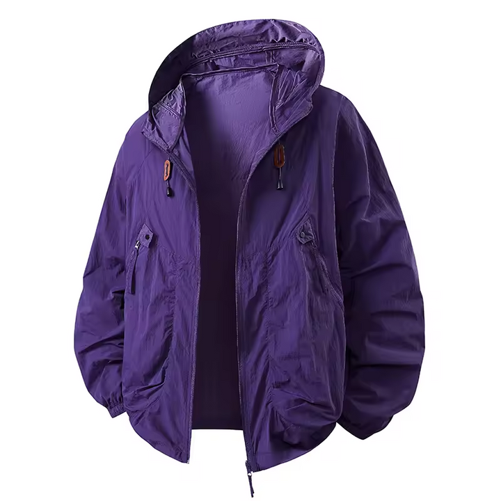 Vrenda - Chaqueta Con Capucha y Mangas Largas Con Bolsillo