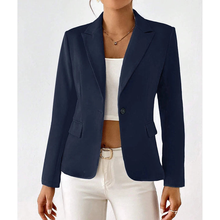 Lucinda - Blazer de un Botón y Manga Larga