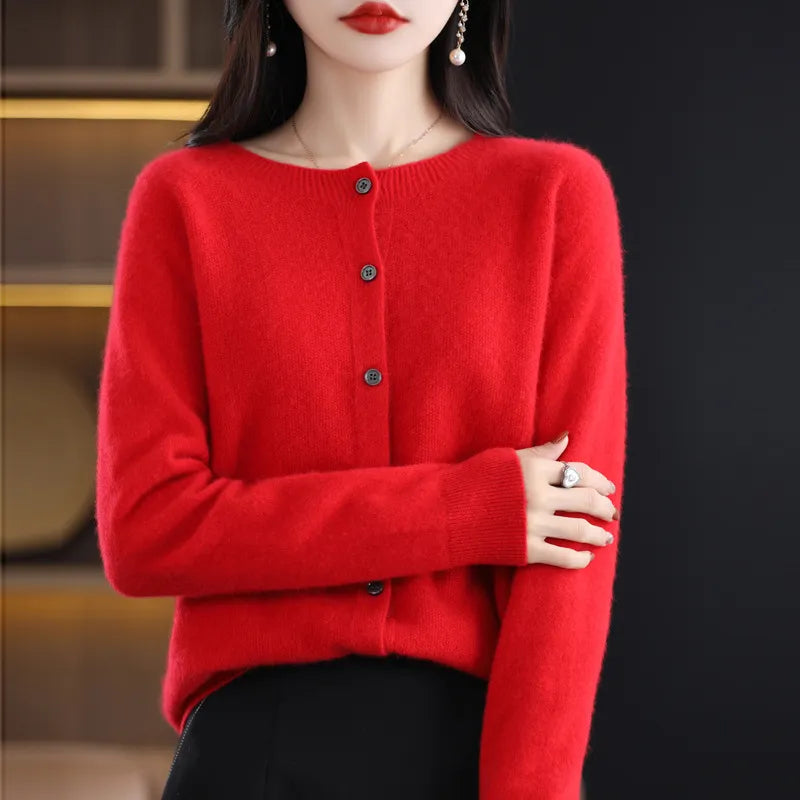 Mariana - Acogedor Cárdigan De Lana