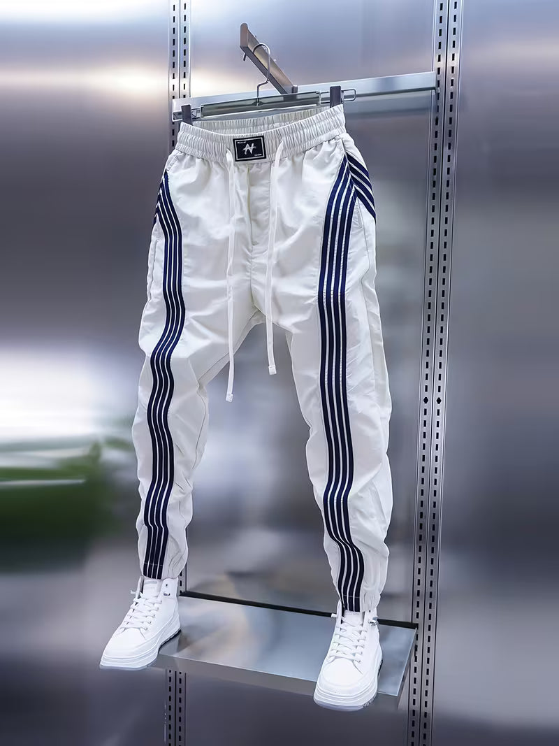Nayyar - Pantalones Cargo Con Puños Y Parches
