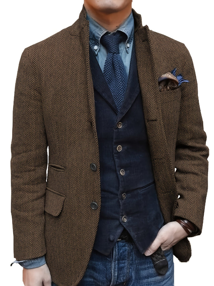 Dvian - Elegante Chaqueta Con Botones