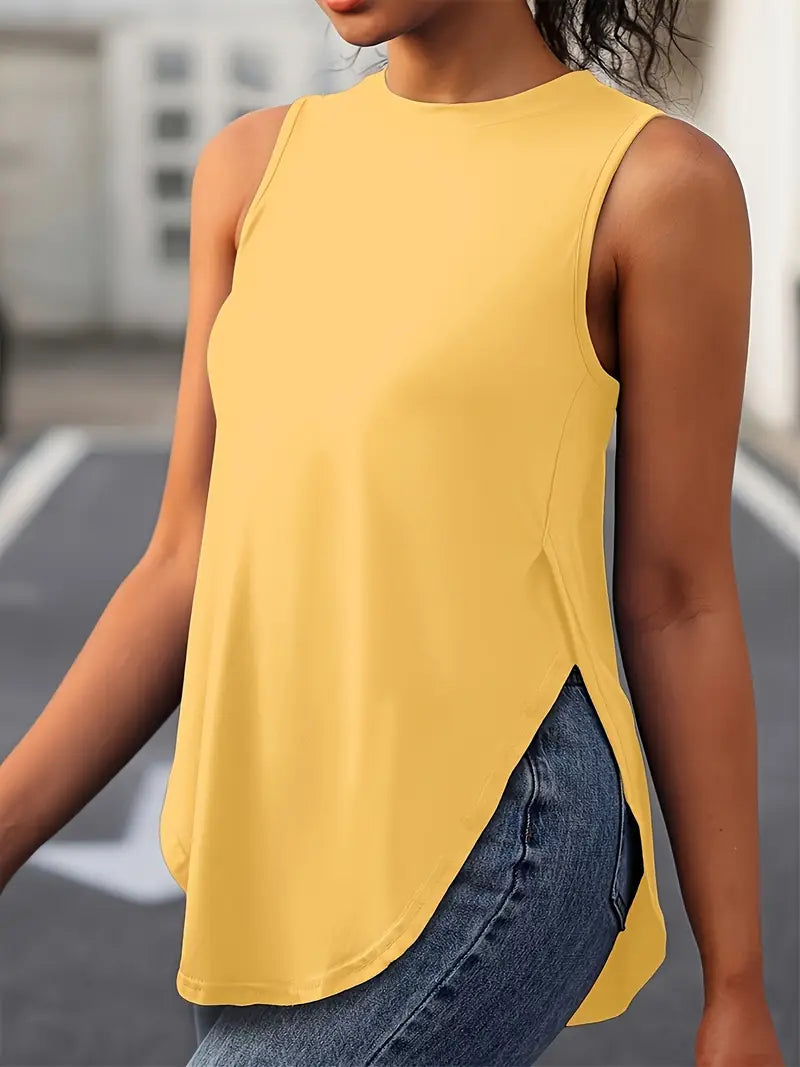 Desirae - Camisa Sin Mangas Transpirable