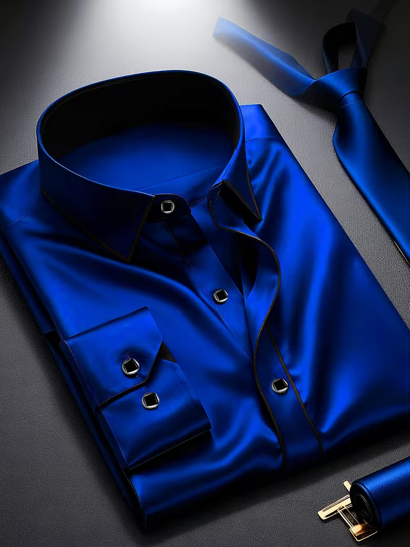 Daven - Camisa Informal De Corte Entallado