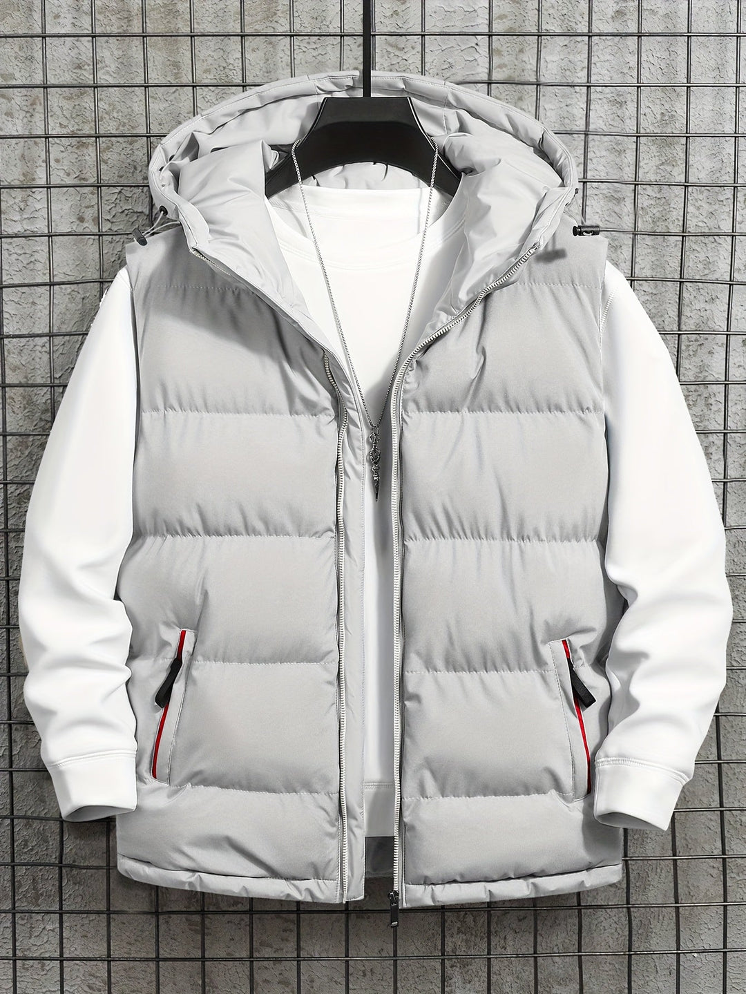 Grover - Chaqueta Ligera Con Capucha Y Cremallera