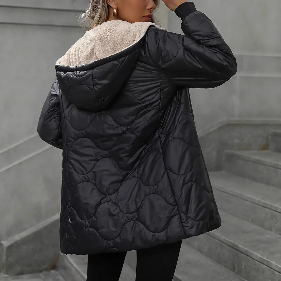Nayela -  Chaqueta Térmica con Cremallera y Capucha