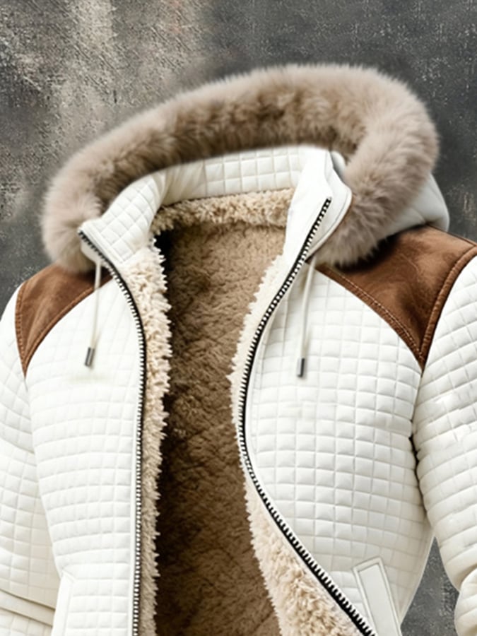 Vikram - Chaqueta Retro Cálida De Waffle Para Exteriores