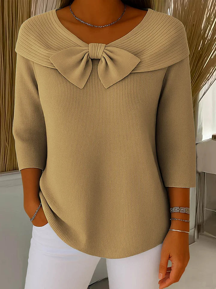 Mylie - Jersey De Punto Con Cuello Redondo