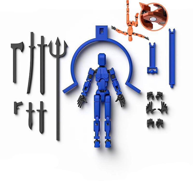 MagnaPlay - Set de Figuras de Acción Magnéticas