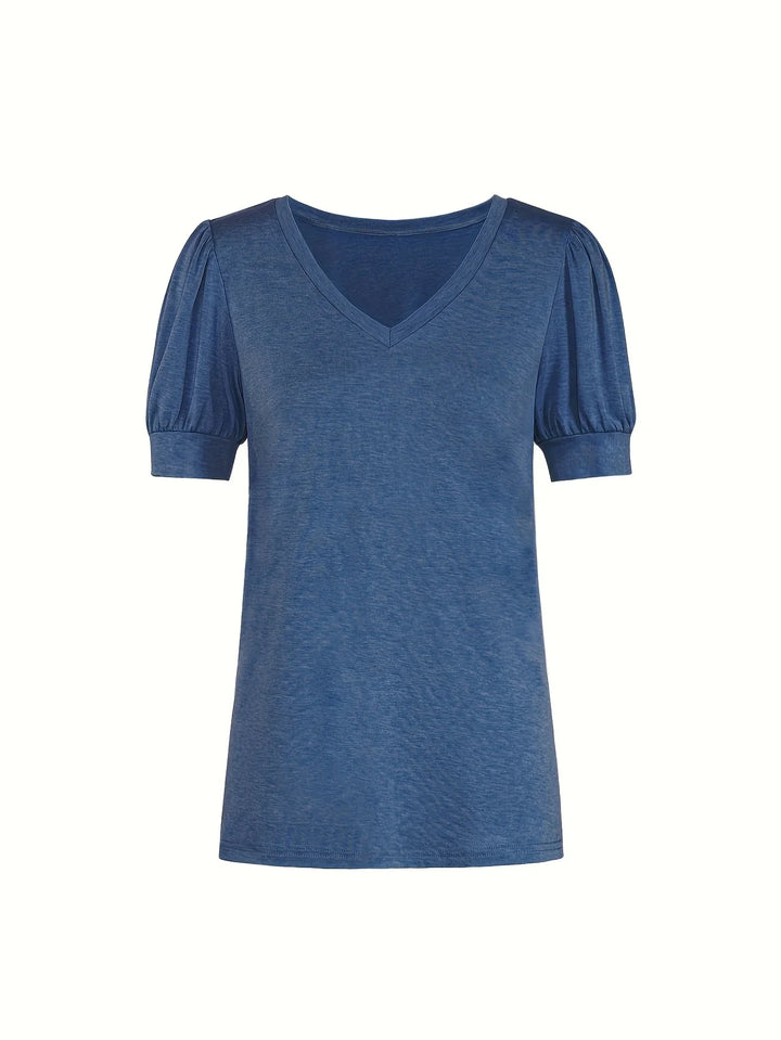 Kizzy - Camiseta Transpirable Con Mangas Tipo Pétalo