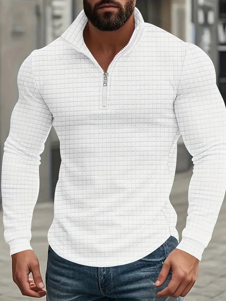 Jarryd - Sudadera De Manga Larga Con Media Cremallera