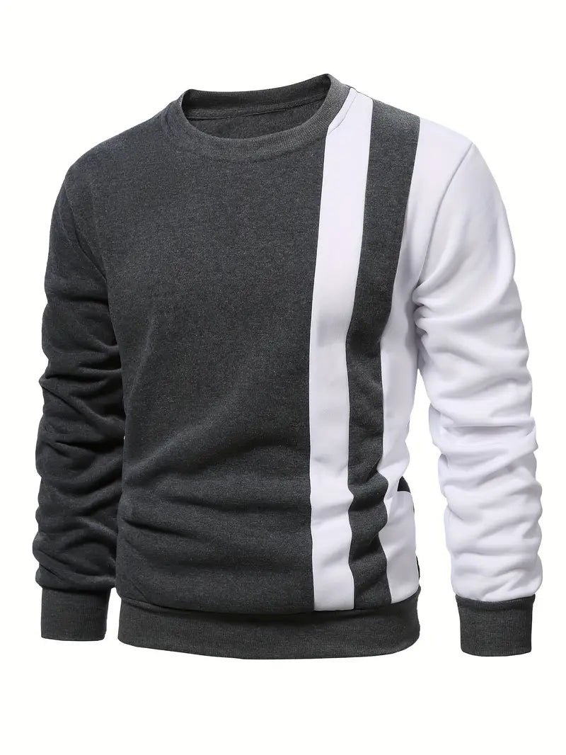 Blaine - Sudadera Elegante Con Rayas En Contraste