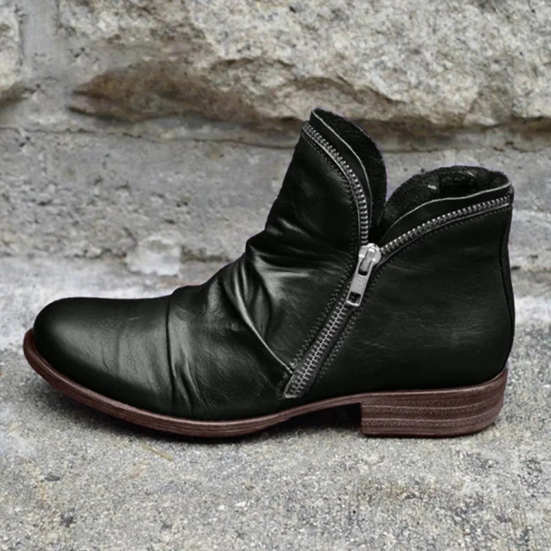 Lianella - Botines Ortopédicos Con Cremallera