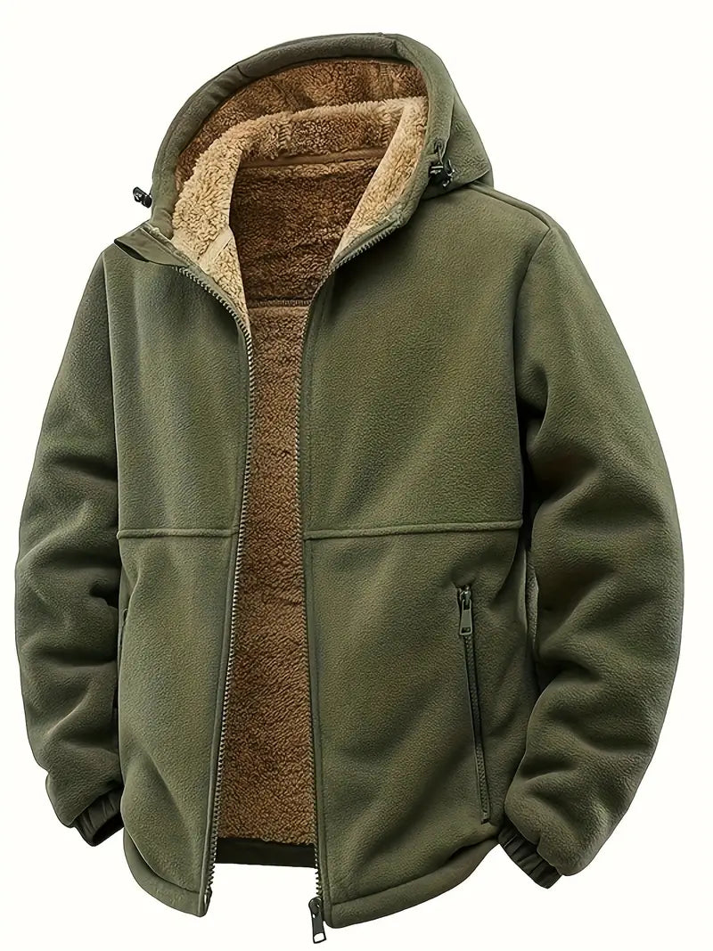 Rickelton - Chaqueta De Invierno Con Capucha y Bolsillo Delantero