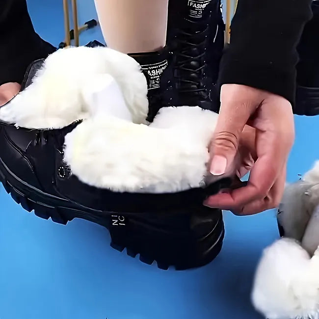 Elanor - Botas De Invierno De Piel Cálidas