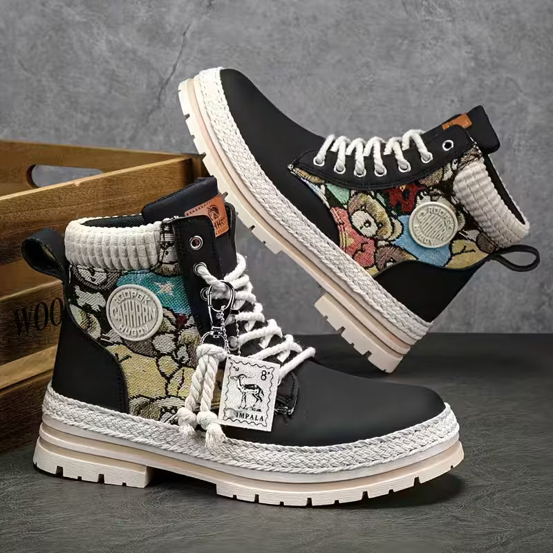Hilarie - Estampado De Ositos Antideslizantes Zapatilla Deportiva