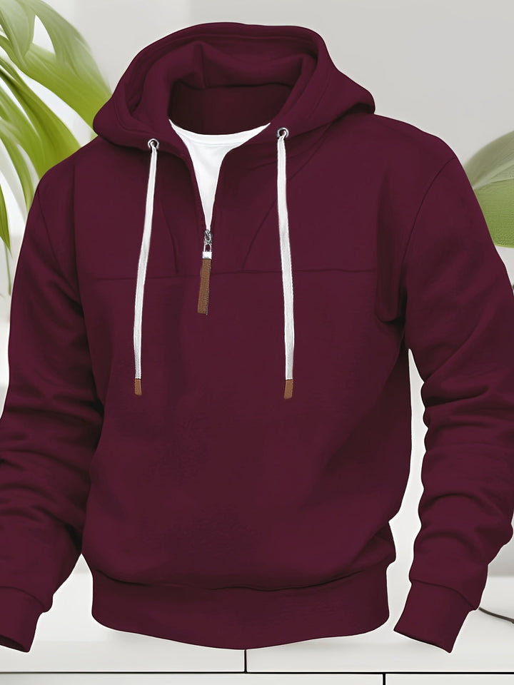 Kolton - Sudadera Con Capucha Y Medios Cremallera
