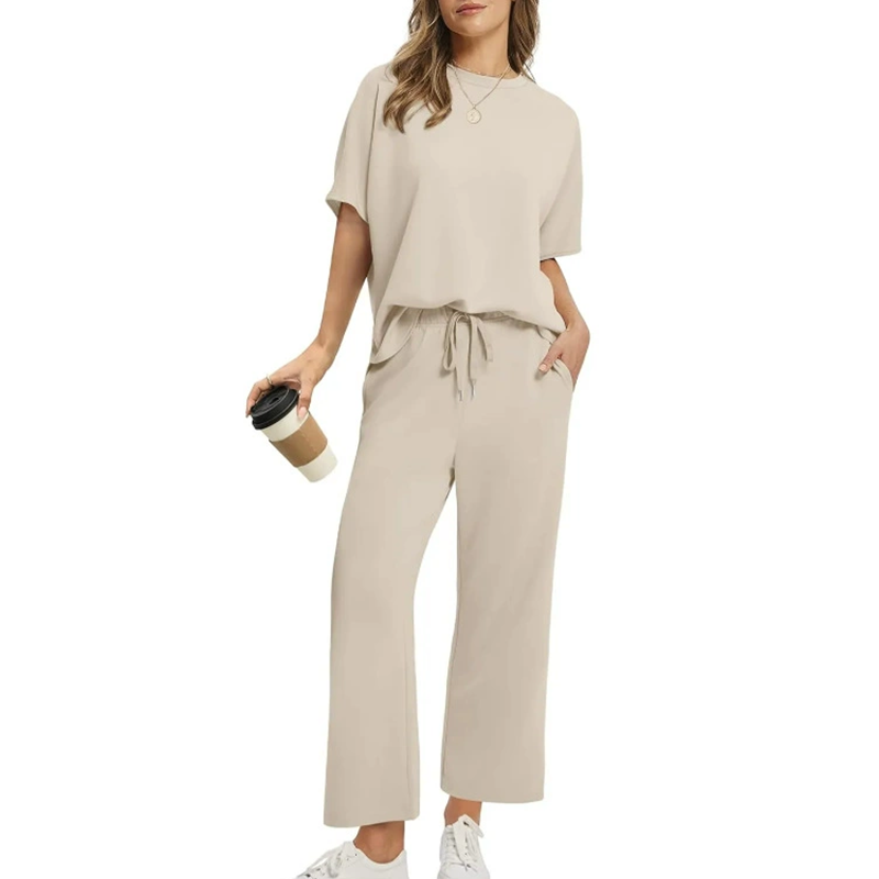 Shirona - Conjunto De Dos Piezas Top Informal y Pantalón