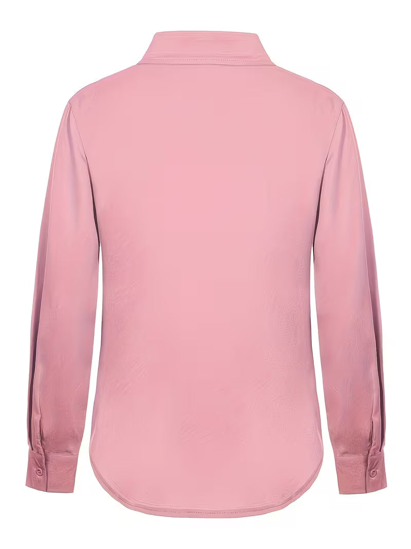 Jorunn - Blusa De Manga Larga Con Aberturas y Bordados