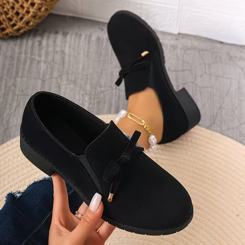Maielen - Mocasines Con Borlas De Alta Gama De Estilo Urbano