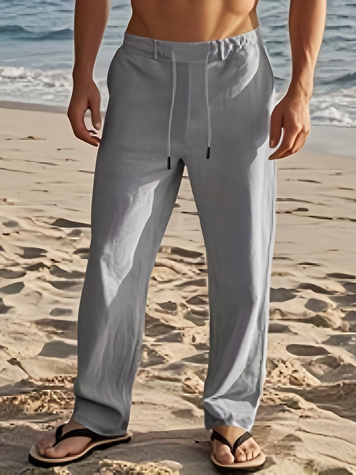 Erikas - Pantalones Cómodos De Lino