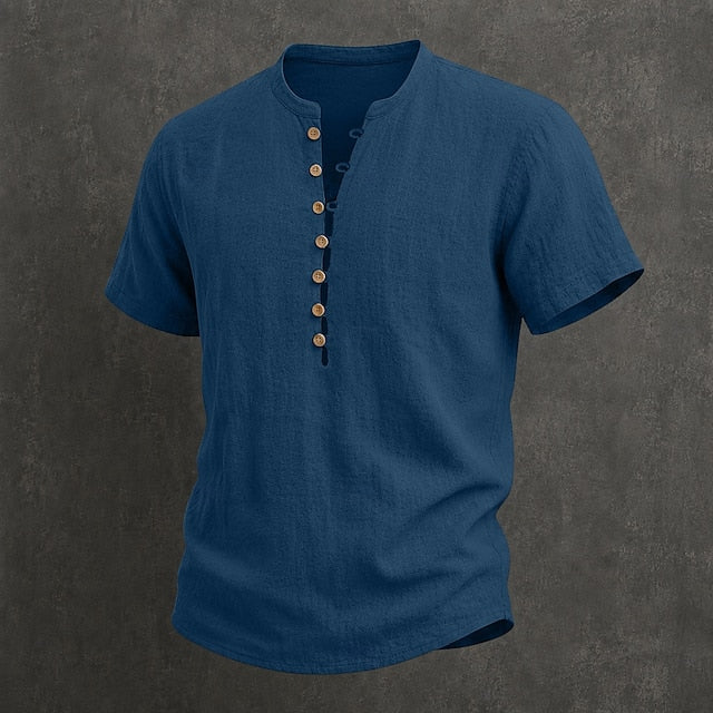 Dawed - Camisas de Verano Con Botones en la Parte Delantera
