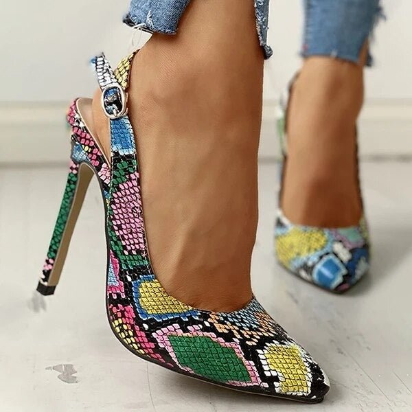 Sigourney - Elegantes Zapatos De Tacón Alto