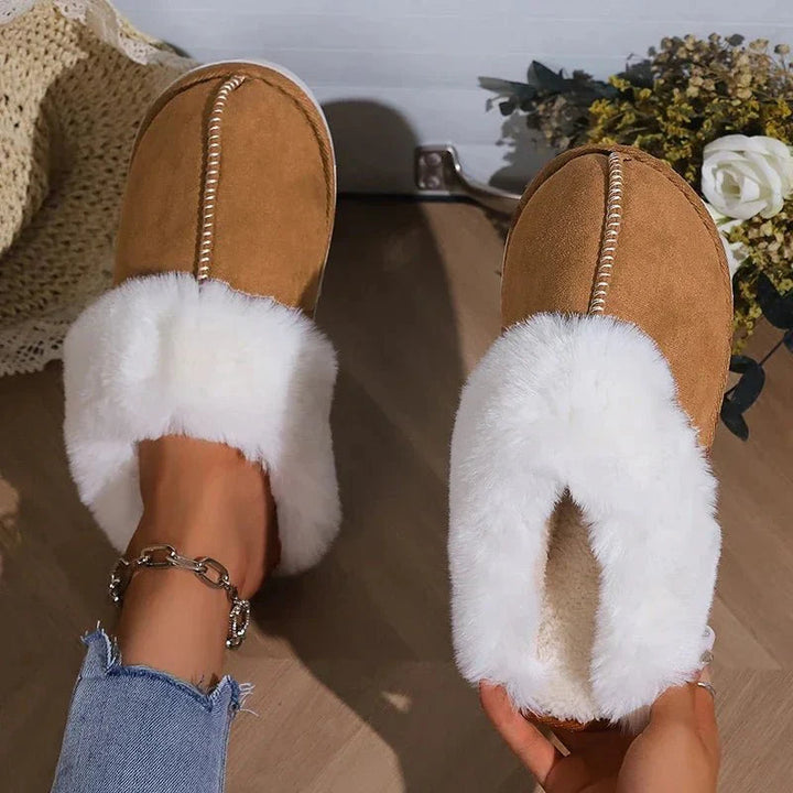 Chioma - Zapatillas Antideslizantes De Pelo Para El Invierno