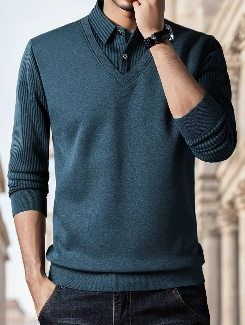 Leroy - Jersey De Manga Larga Informal