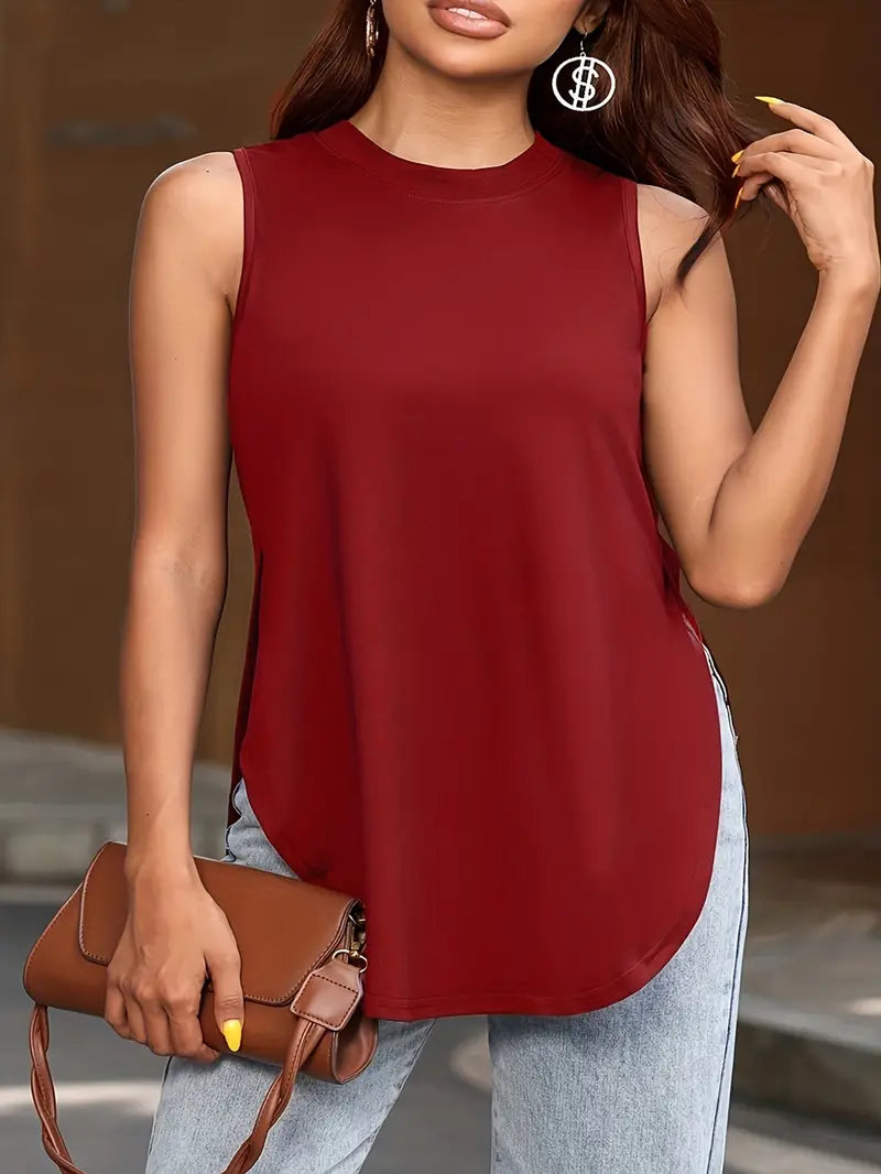 Desirae - Camisa Sin Mangas Transpirable