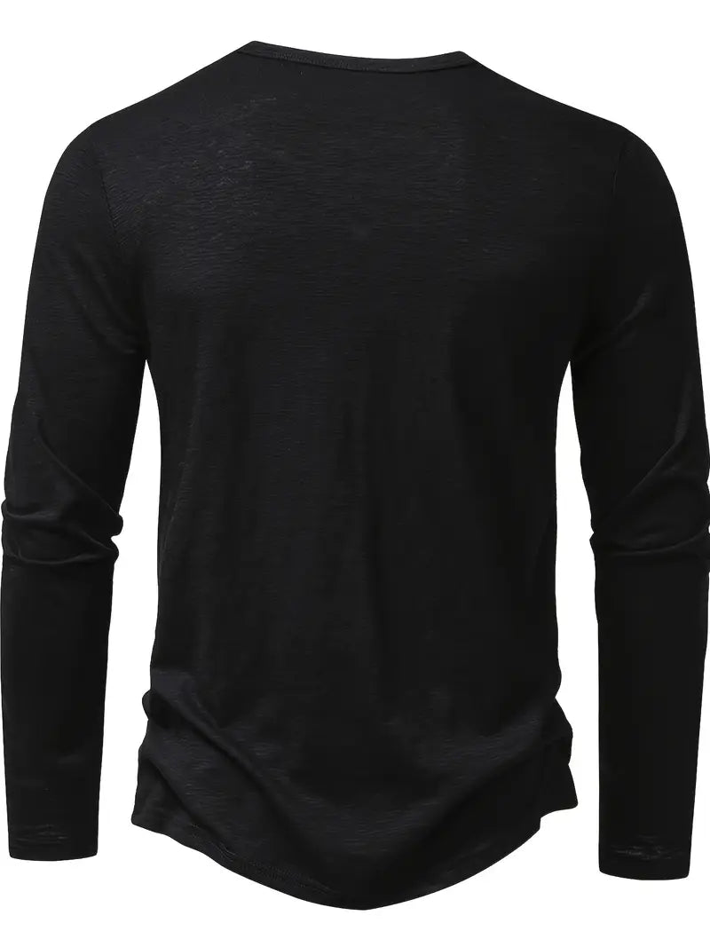 Wyatt - Elegante Camisa De Manga Larga