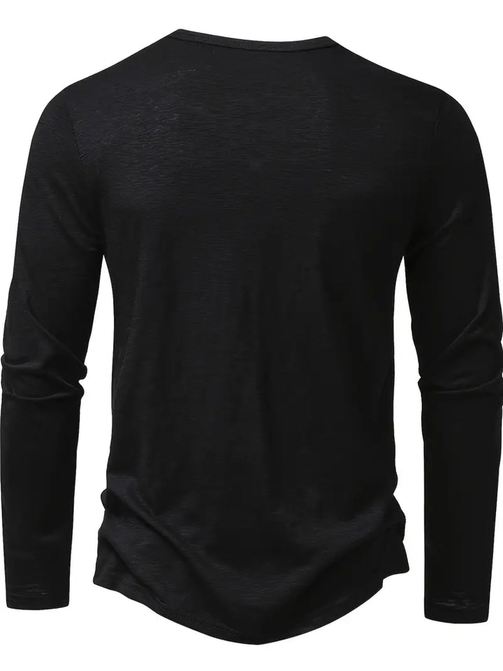 Wyatt - Elegante Camisa De Manga Larga