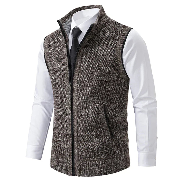 Bremer - Chaleco De Punto Polar Sin Mangas