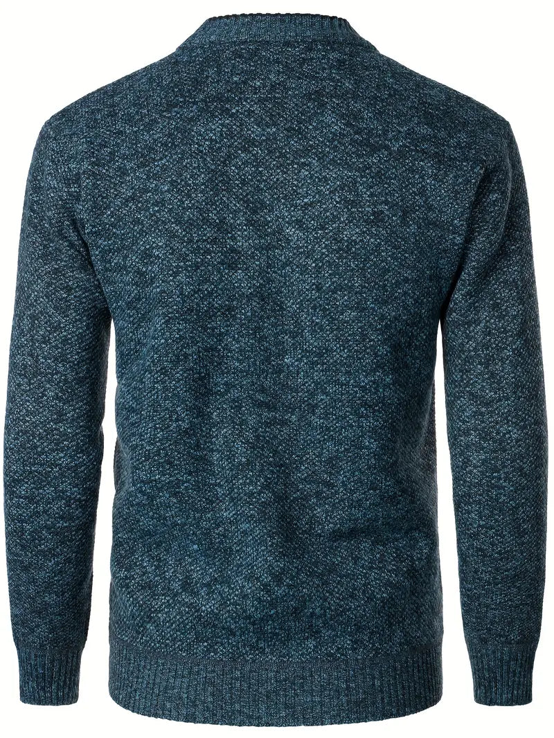Fulton - Jersey De Punto Informal Con Manga Larga
