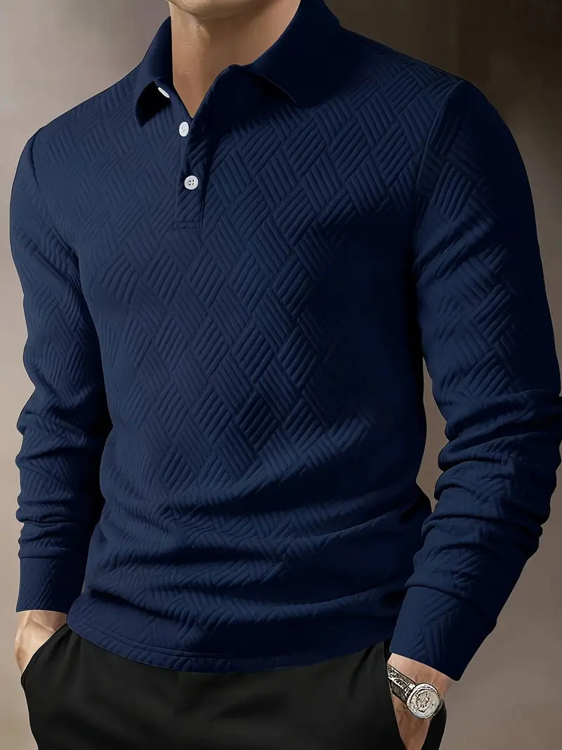 Kenric - Camisa Informal Con Botones y Textura
