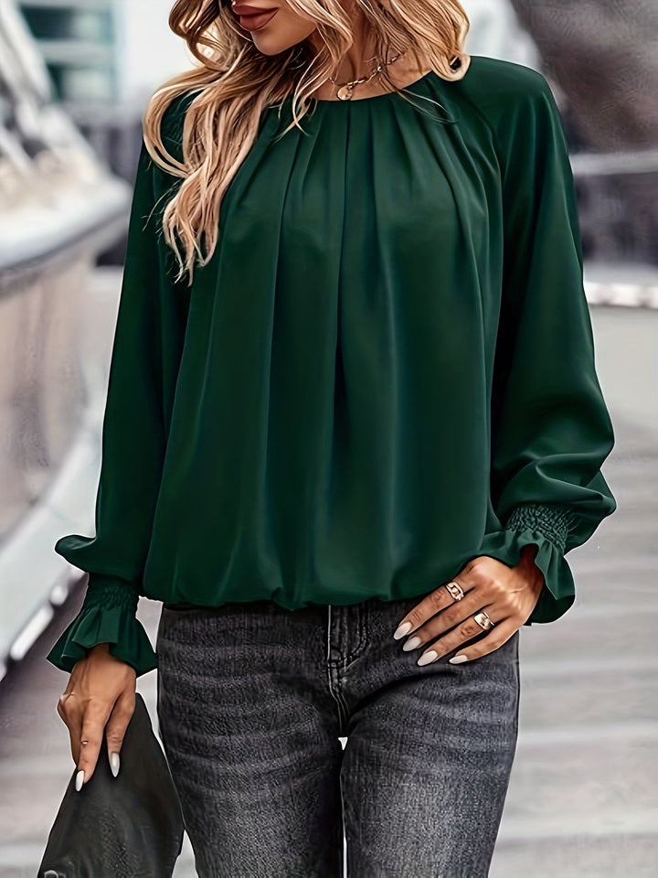Stacy - Elegante Blusa De Manga Larga