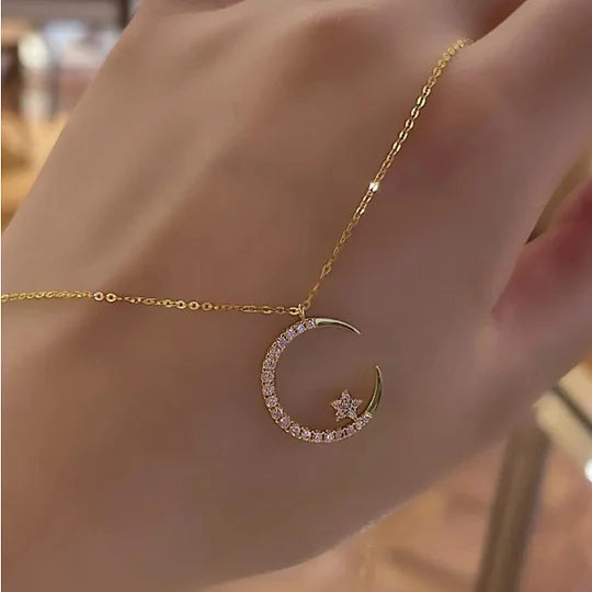 Mayana - Collar Luna y Estrella