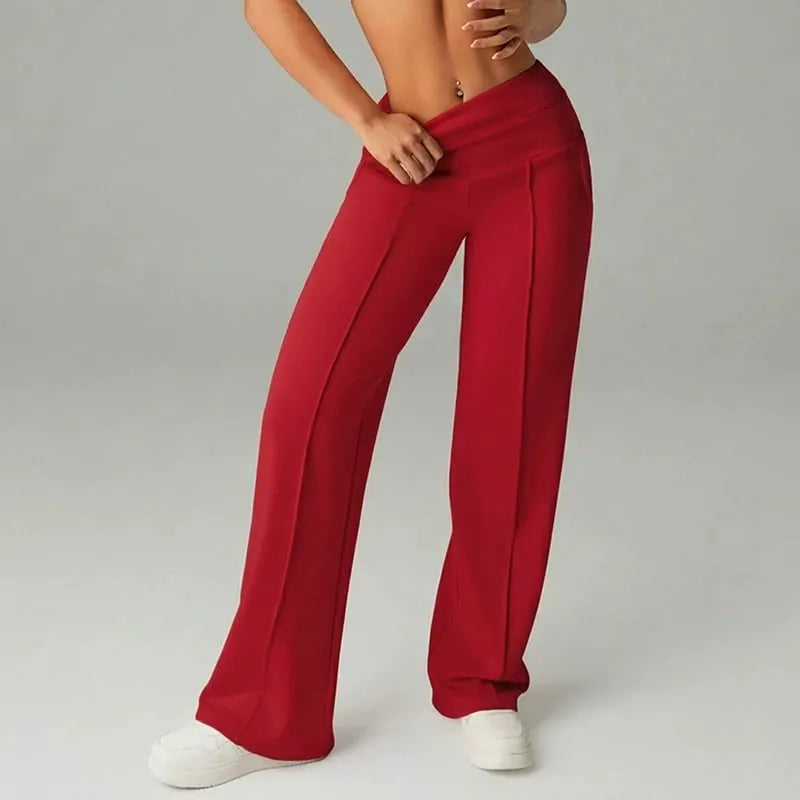 Alimatou - Pantalones Rectos De Corte Holgado