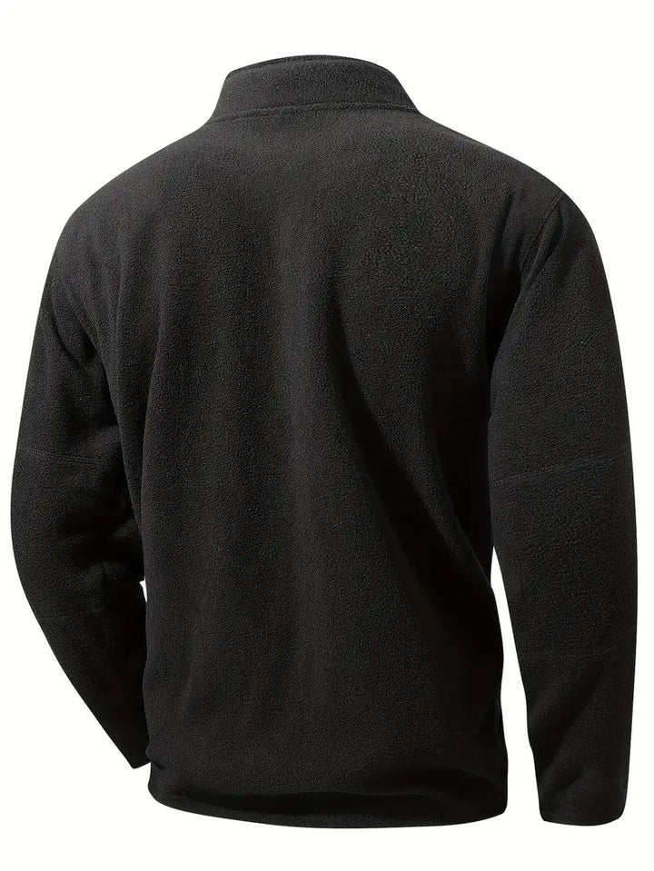 Maurits - Sudadera Con Cuello Alto Y Media Cremallera