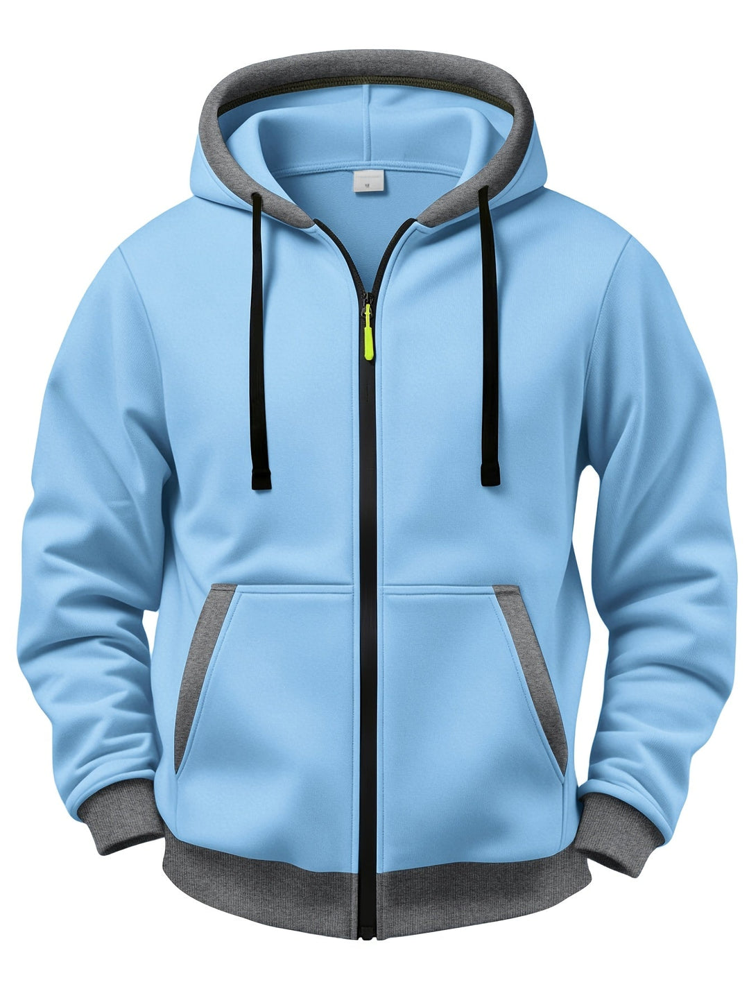Mussoline - Casual Long Sleeve Winter Hooded With Zipper