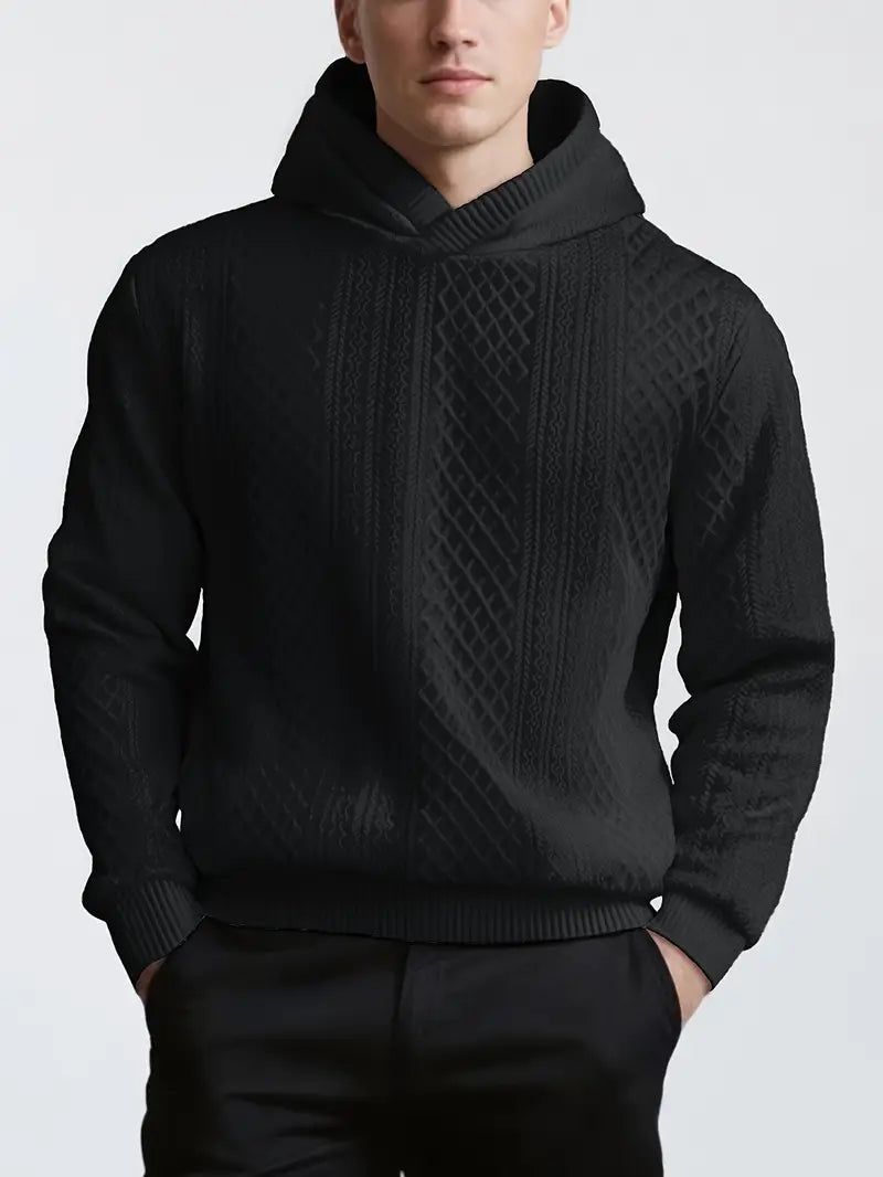 Karah - Sudadera Con Capucha De Manga Larga De Punto
