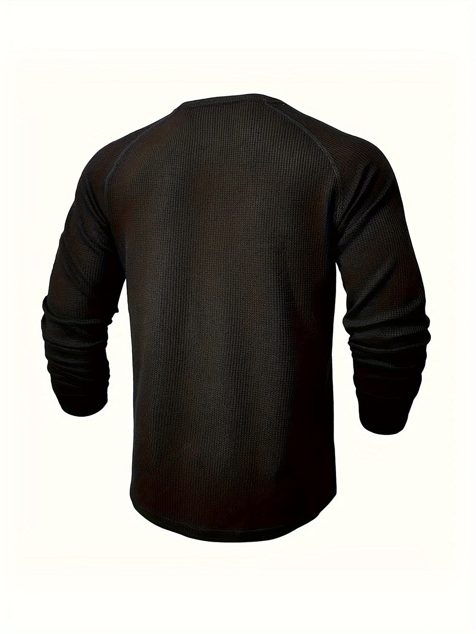Jarik - Camiseta Henley De Manga Larga Con Textura