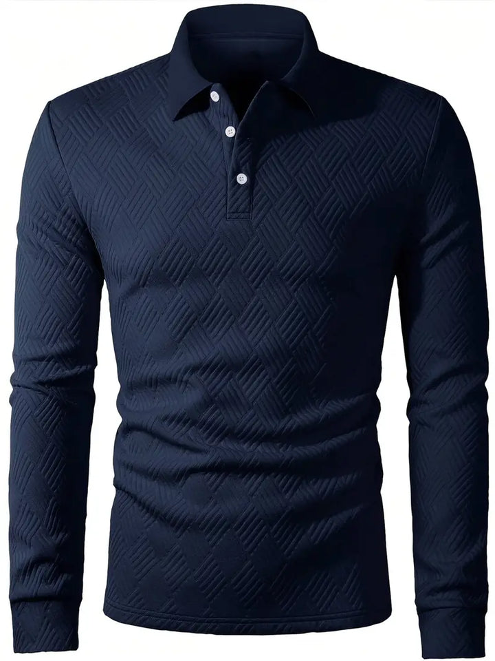 Kenric - Camisa Informal Con Botones y Textura